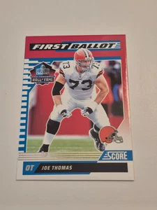 Joe Thomas 2025 Panini Score HOF First Ballot #6 Cleveland Browns - Picture 1 of 2