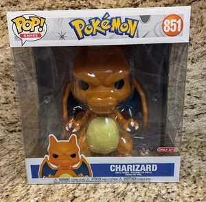 Funko POP! Games Pokémon Charizard Jumbo 10” #851 Target Exclusive - Picture 1 of 10