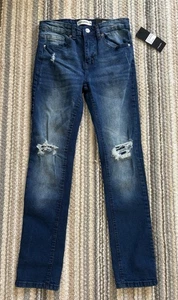Boys Public Supply Co. Blue Jeans, size 14 distressed NWT - Picture 1 of 7