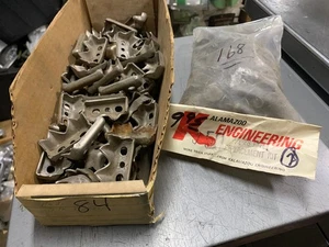 NOS VINTAGE KALAMAZOO KLAWS - 84 2" SNOWMOBILE KANGAROOS AND 168 BOLTS/NUTS - Picture 1 of 8