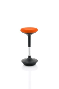Sitall Deluxe Vistor Stool Fabric Seat Mandarin BR000213 - Afbeelding 1 van 1