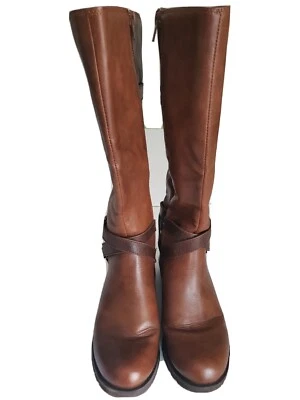 Botas Mujer Talla 7M Hasta la Rodilla Natural Soul, Botas Talla 7 Mediano de cuero  Foto 1 de 4