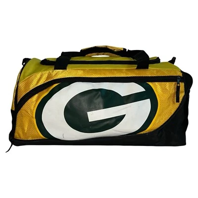 Желтая спортивная сумка через плечо Green Bay Packers 22x10x10 любимые коллекционные предметы - Изображение 1 из 4