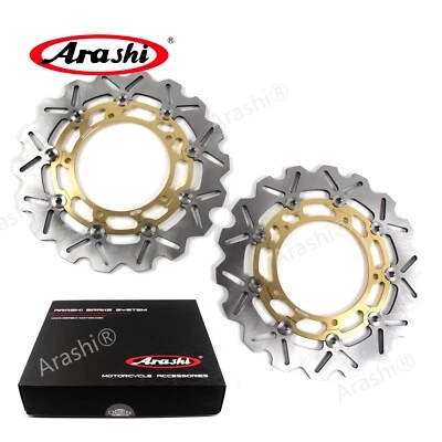 Front Brake Discs For Yamaha YZF-R6 2003 2004 YZF R6S 2006-2009 YZF-R7 2022 2023 - Image 1 of 4