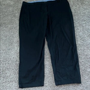 Black Talbots the weekend chino pockets 16 office pants works business women's - Picture 1 of 10