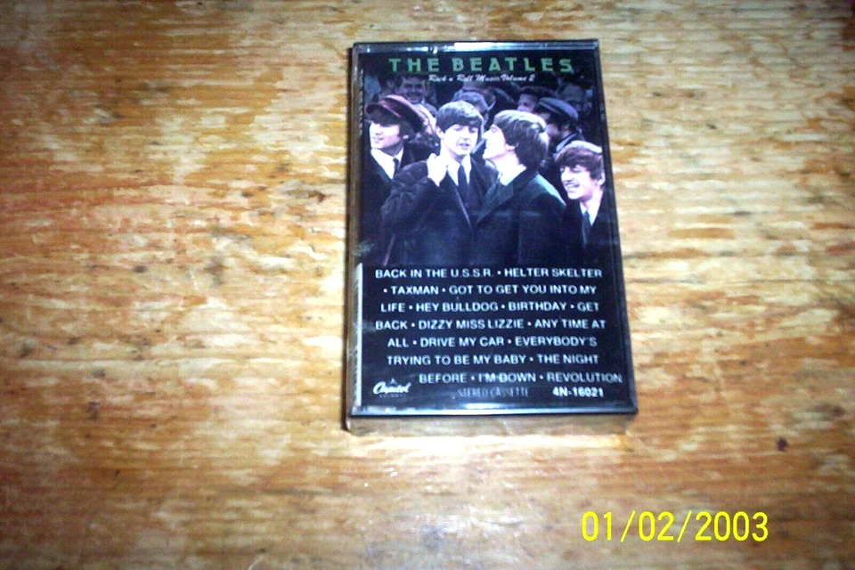THE BEATLES ( ROCK 'N' ROLL MUSIC ) ORIG 1980 U.S. CASSETTE vol. II STILL SEALED - Image 1 of 1
