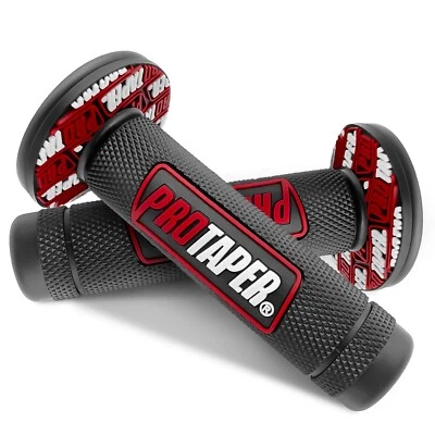 2 pares de empuñaduras universales de motocicleta de 7/8" 22 mm 24 mm para Dirt Pit Bike Foto 1 de 4