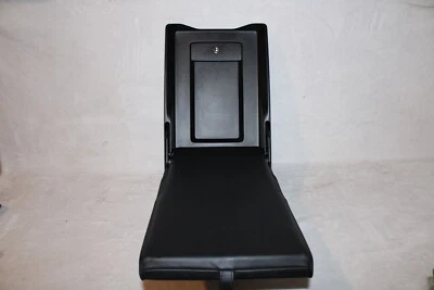 09 10 11 12 VOLKSWAGEN CC ASIENTO TRASERO REPOSABRAZOS CENTRAL CUERO NEGRO GENUINO OEM Foto 1 de 4