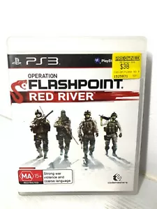 PS3 OPERATION FLASHPOINT RED RIVER, W/MANUAL, Tracked Shipping Like New - Bild 1 von 4