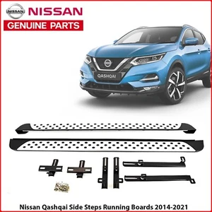 Fits For Nissan Qashqai 2014-2021 New Running Boards Side Steps Accessories Pair - Picture 1 of 8
