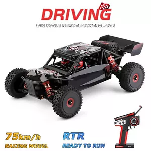 WLtoys 124016 1:12 2.4G RC Car 75KM/H Brushless High Speed Off-Road Racing Buggy - Picture 1 of 12