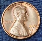 1974 D Lincoln Memorial Penny Beautiful Tone Nice Shape No Mint Mark 