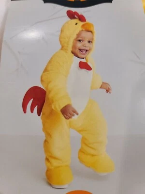 Hyde и Eek бутик 0-6 месяцев младенца курица костюм Baby фермы животных новый капюшон - Изображение 1 из 4