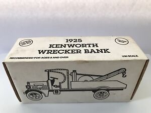 Ertl 1925 Kenworth Wrecker Truck Coin Bank