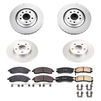 PowerStop CRK1431 Brake Kit For Pontiac Bonneville 2004-2005 Front Rear Foto 1 de 4