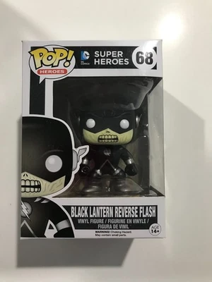 Pop Vinyl Figure - DC Comics Super Heroes - Black Lantern Reverse Flash - #68 - Image 1 of 4