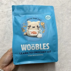 Woobles Nico the Cat Crochet Kit For Beginners• Brand New - Picture 1 of 4