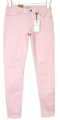 MAISON SCOTCH La Bohemienne Women's Jeans W27 Pink Skinny Cotton Stretch Mid * - Изображение 1 из 4