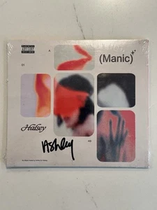 SIGNED HALSEY Manic CD Autographed ASHLEY Factory Sealed Autographed On Cover! - Picture 1 of 8