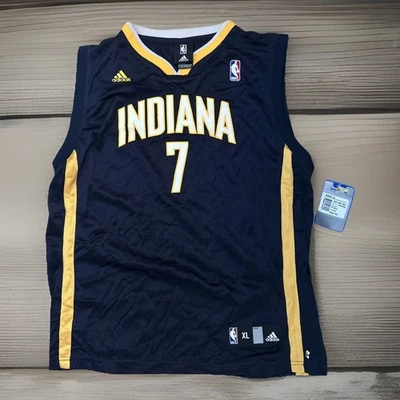 Camiseta de baloncesto Adidas de los Indiana Pacers de la NBA juvenil talla XL #7 nueva con etiquetas Foto 1 de 4