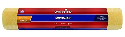 Wooster Brush R243-18 Super/Fab Roller Cover, 1-1/4 polegadas nomes de tamanhos sortidos  - Imagem 1 de 2
