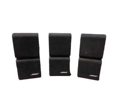 Tres (3) Altavoces Satelitales Envolventes Giratorios Doble Cubo Bose Redline... Probados Foto 1 de 4