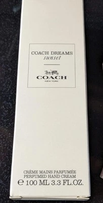 Crema de manos perfumada Coach Sunset Dreams 3,3 oz nueva en caja Foto 1 de 3