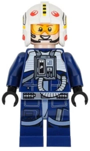 LEGO Star Wars Rebel Y-wing Pilot minifigure 75162 - Picture 1 of 1