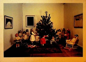 Christmas Display of Antique Dolls Brandywine River Museum Ann Wyeth McCoy - Picture 1 of 2