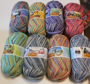 Opal Sock Yarn Lieblingsplatz Favorite Places 8 skeins 4ply 100g 75% wl 25% ny - Picture 1 of 10