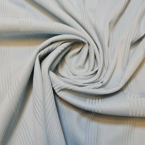 Duck Egg Rib Viscose Material Jersey Stretch Dress Craft Quilting Fabric 50" - Picture 1 of 5