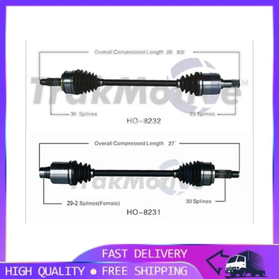 Juego SurTrack par de ejes delanteros CV para Honda Odyssey tracción delantera 2007-2010 Foto 1 de 4