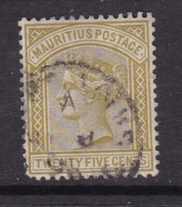 Mauritius 1878 25c olive (C429b) - Picture 1 of 1