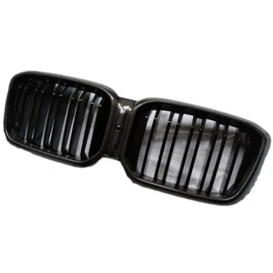 Carbon Fiber Front Bumper Grille Grill for 2022+ BMW X3 X4 G01 G02 LCI - Picture 1 of 5