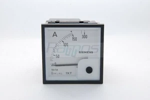 7KT1015-0Y SIEMENS LOTTO 2 PEZZI AMPEROMETRO SCALA 0/150 A NUOVO STOCK IN ITALIA - Picture 1 of 7