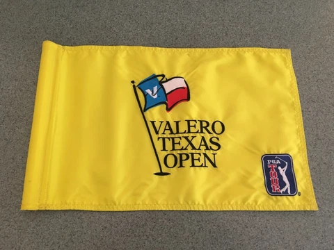 VALERO TEXAS OPEN - SPIETH TOURNAMENT FLAG - NEW - PGA, NICKLAUS, PALMER, SNEAD Cover