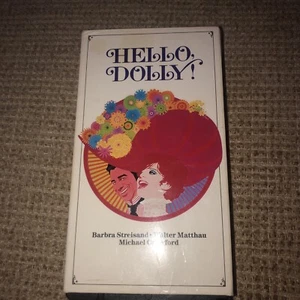 Hello Dolly 1990(1969) VHS Rare Orig HTF OOP Classic Comedy Adventure Musical - Picture 1 of 2