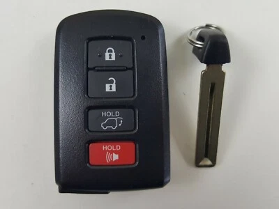 DESBLOQUEADO ORIGINAL TOYOTA RAV4 13-18 OEM LLAVE INTELIGENTE MENOS MANDO A DISTANCIA EN BLANCO VIRGEN Foto 1 de 4