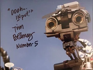 Tim Blaney Signed 8x10 Photo "Oooh Input!' Short Circuit Johnny 5 Autograph JSA - Picture 1 of 1