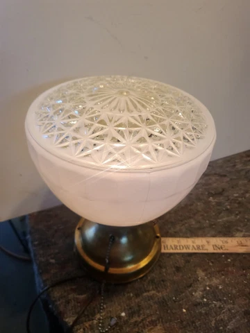 Vintage School House Ceiling Light Cover