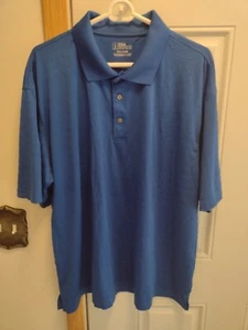 PGA TOUR GOLF/POLOSHIRT, 2XL, ROYALBLAU STRUKTURIERT - Bild 1 von 3