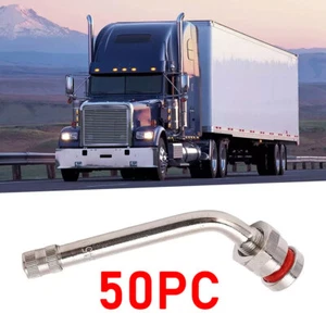 50 Kits New Truck Tire Valve Stems for New 22.5 & 24.5 Alcoa Aluminum TR545D - Picture 1 of 8