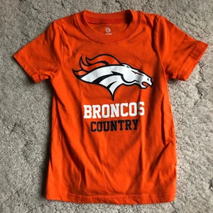 NFL Broncos Tee Shirt 2T Toddlers orange Baumwolle Poly Broncos Country T-Shirt - Bild 1 von 7