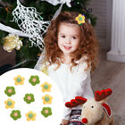 10 Pcs Hairpin Accessories Yarn Toddler Artificial Daisy Flowers Green