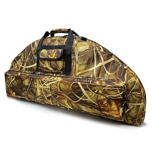 Silfrae Soft Bow Padded Case - Lightweight Carry Bag with Arrow Pocket - Picture 1 of 9