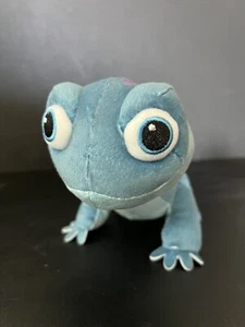 Frozen 2 II Disney Bruni Fire Plush Salamander Lizard Gecko Embroidered Eye Blue - Picture 1 of 6