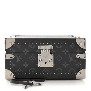 LOUIS VUITTON LV Coffret Joaillerie Negro Gris Monograma con Interior Negro - Imagen 1 de 15