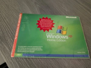 Microsoft Windows XP Home Edition Software Reinstall Disk 2002 CD OEM SEALED - Picture 1 of 2