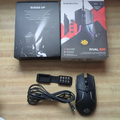 Ratón Steelseries Rival 600 con cable Windows, Mac Foto 1 de 4