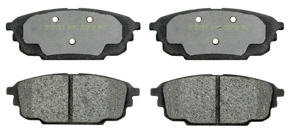 Juego de pastillas de freno de disco trasero ACDelco Professional orgánico para Mazda 17D892 2001-03 Foto 1 de 1